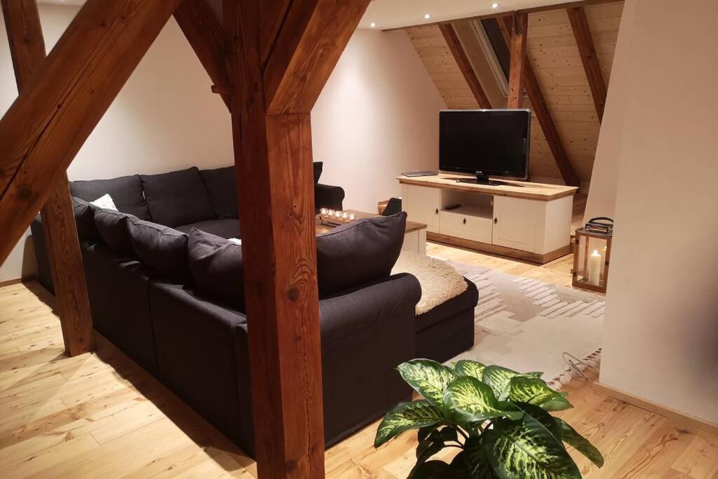 Ruhig Gelegene, Top Moderne Ferienwohnung - Hot Tub Und Sauna Gegen Aufpreis Neuhaus an Der Eger エクステリア 写真