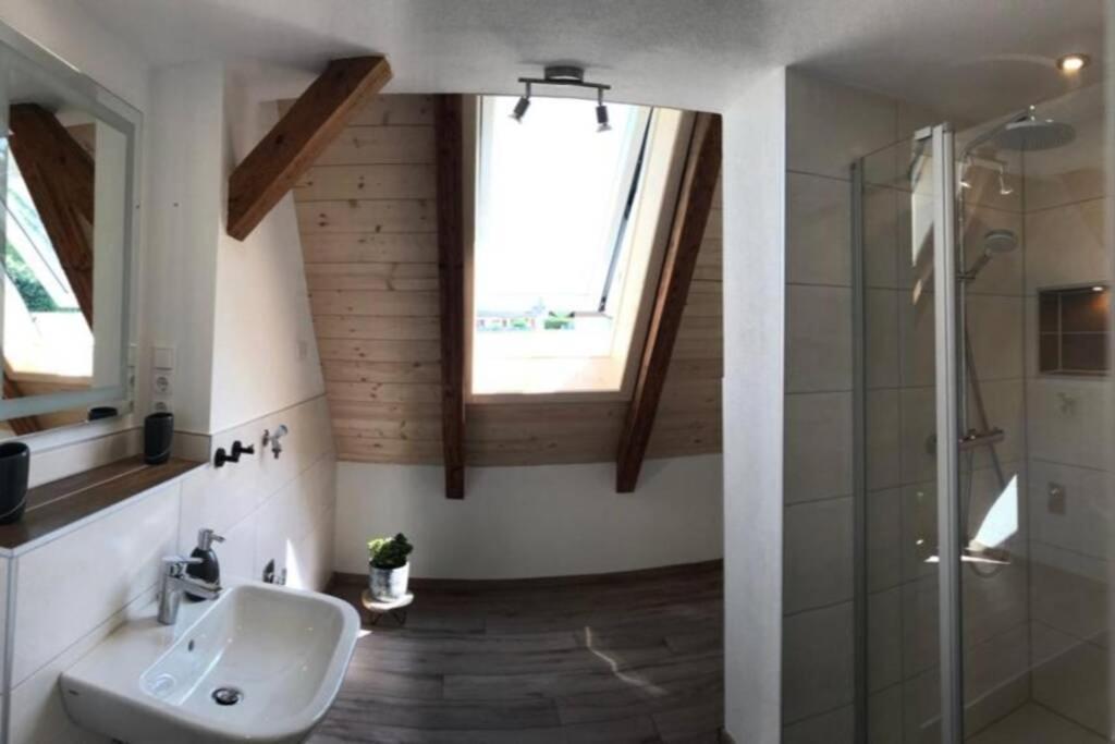 Ruhig Gelegene, Top Moderne Ferienwohnung - Hot Tub Und Sauna Gegen Aufpreis Neuhaus an Der Eger エクステリア 写真